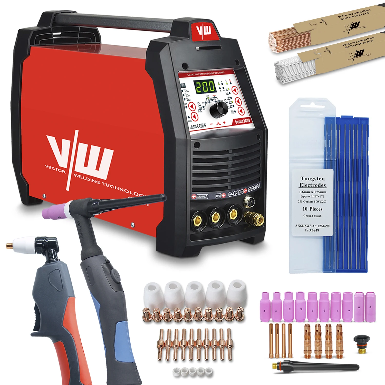 Stahlwerk & vector Berlin 2400 tig welders