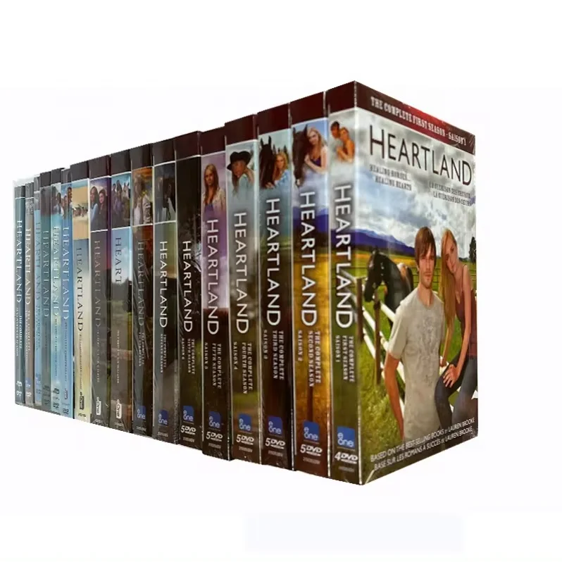 Комплектация серия DVD комплекты в коробке фильмы телешоу дисковая печатная фабрика Heartland сезон 1-17 74DVD