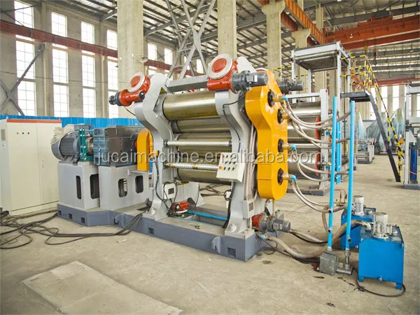 Автоматические три рулона резиновых листов, текстильные каландрирующие машины/конвейерная ленточная машина