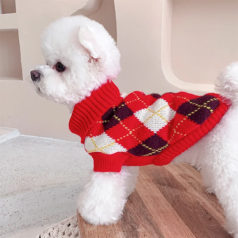 Wholesale Fashion Christmas Pet clothes Dog Match Outfits Matching Dog and Human Pet Clothes