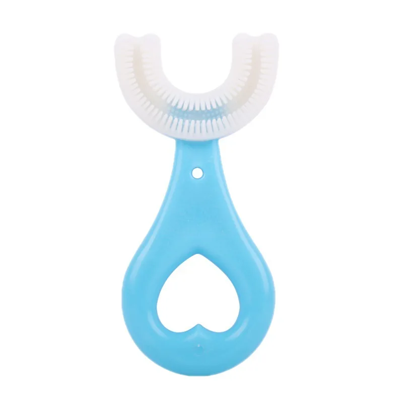 u shaped toothbrush for baby toothbrush 360 with oral cleaning baby toothbrush