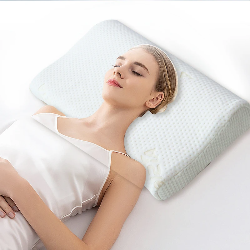 Factory Direct Home Hotel Anti Snoring Cervical Pillow Ergonomic Orthopedic Sleep Memory Foam Pillows