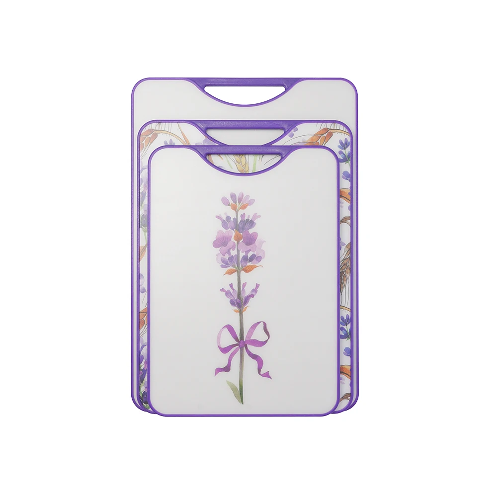 High Quality New Design cutting board Eco- Friendly large two sided plastic cutting board