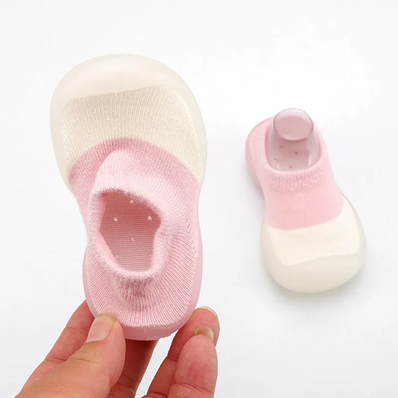 Wholesale Baby Socks Shoes Infant Soft Sole Rubber Child Floor Sneaker Toddler Baby Casual Shoes