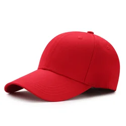 Baseball Caps Dad Hats 100% Cotton Polo Style Plain Blank Adjustable Size
