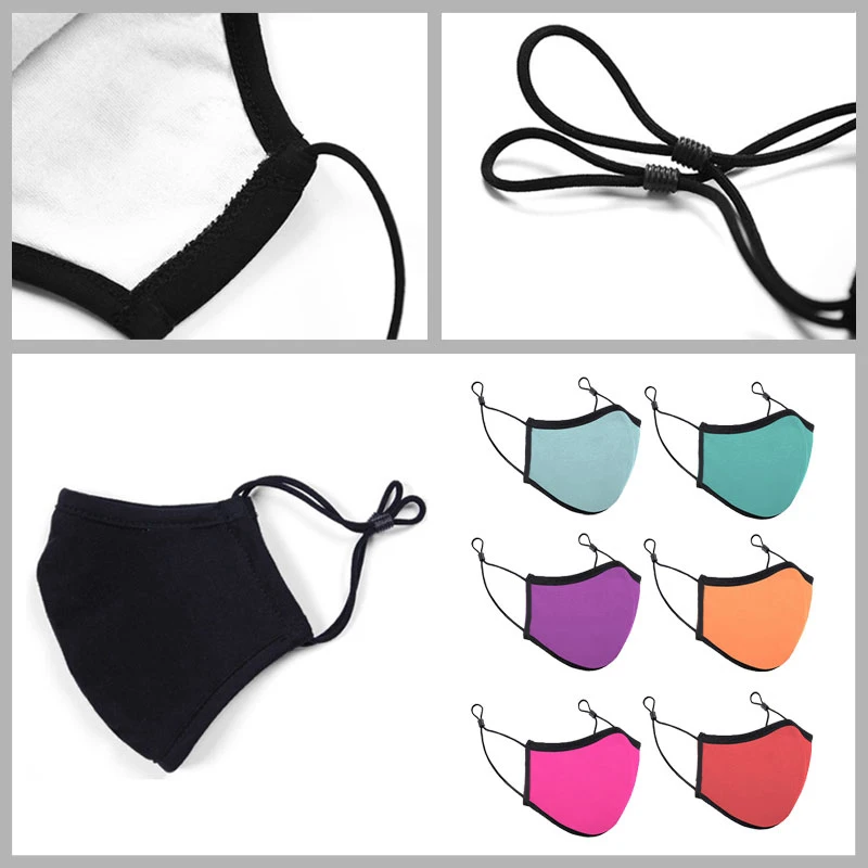 
Cotton mas k with nose adjustment in stock , No MOQ. Good price! 