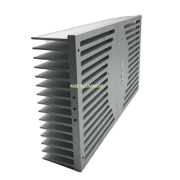 Customized Square Amplifier Heatsink Round Heat Sink Aluminum Radial With CNC Machining Available
