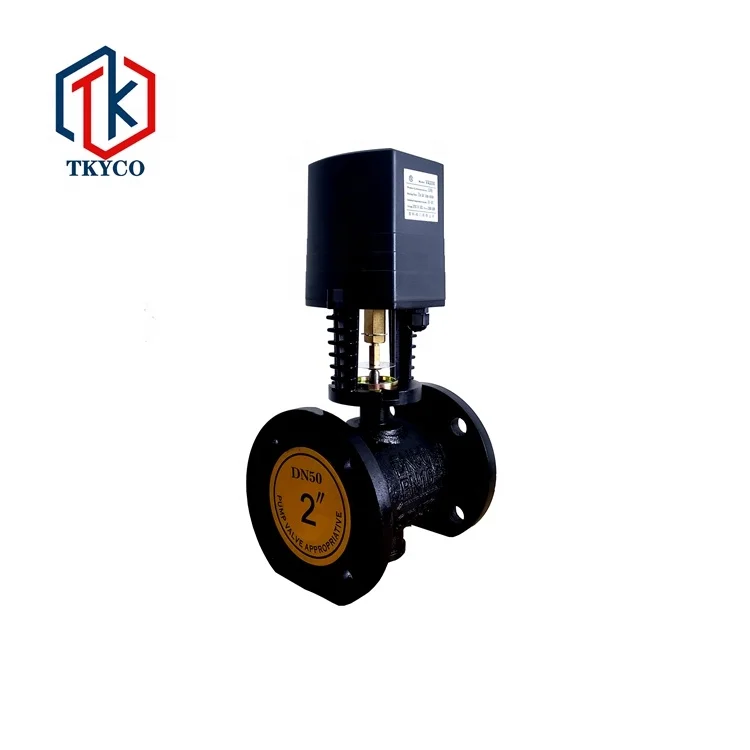 Tkyco China Factory Hydraulic Control Valve Electric Two-Way Valve