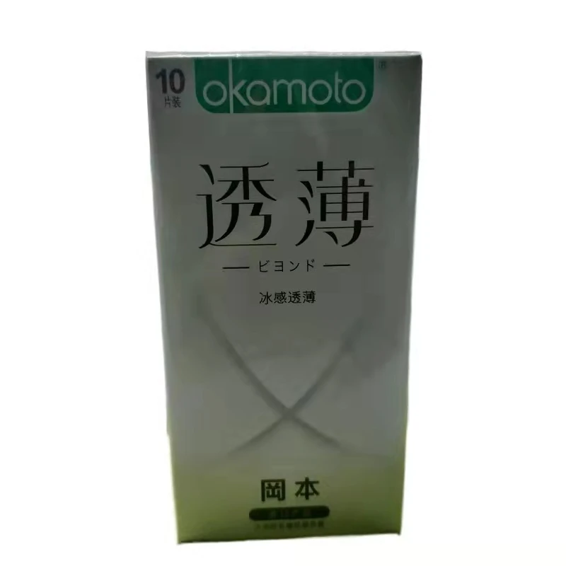 Презервативы Okamoto для мужчин и женщин, чувствительные к льду презервативы для взрослых, долгий срок службы, с задержкой, продукция для планирования семьи