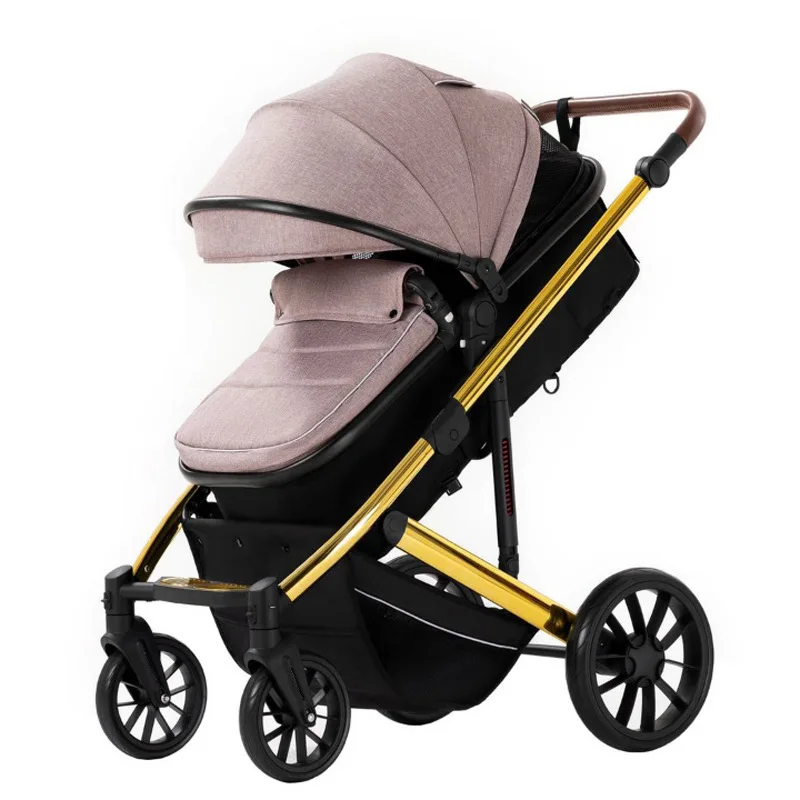 Cheap price baby pram carriage 3 in 1 multi-functional baby stroller with Baby carry basket