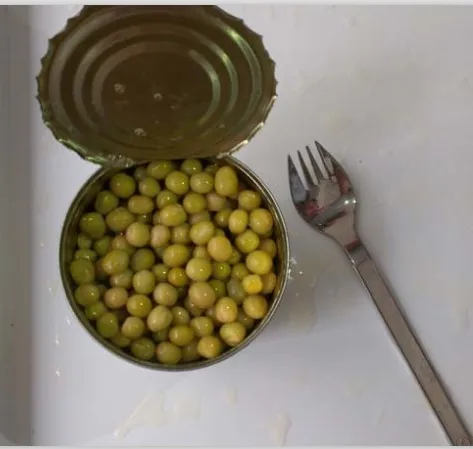 Canned green peas in brine Canned Green Peas
