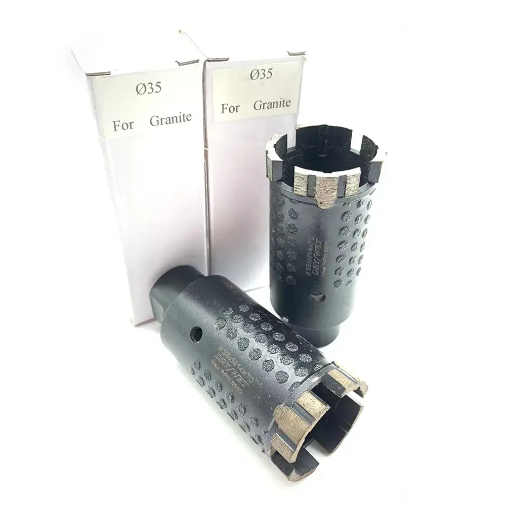 Dry Core Bit For Granite Stone Masonry Turbo Laser Welded Core Drill Diamond Tools