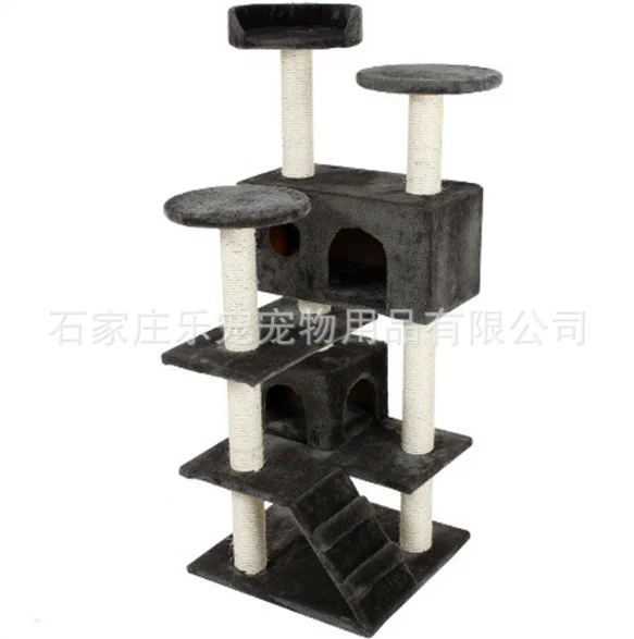 New Design Kitten Cat Scratcher Board Cat Climbing Frame Plush Rope Toy Cat Tree Tower