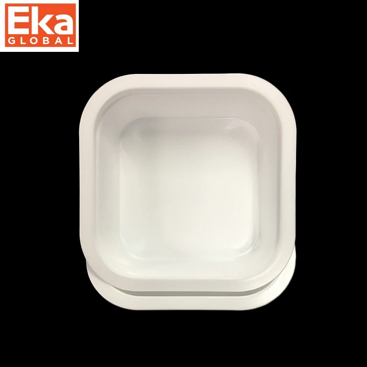 
Plastic High Barrier EVOH Disposable Tray 130ml Plastic Cup Wet Pet Food Packaging 