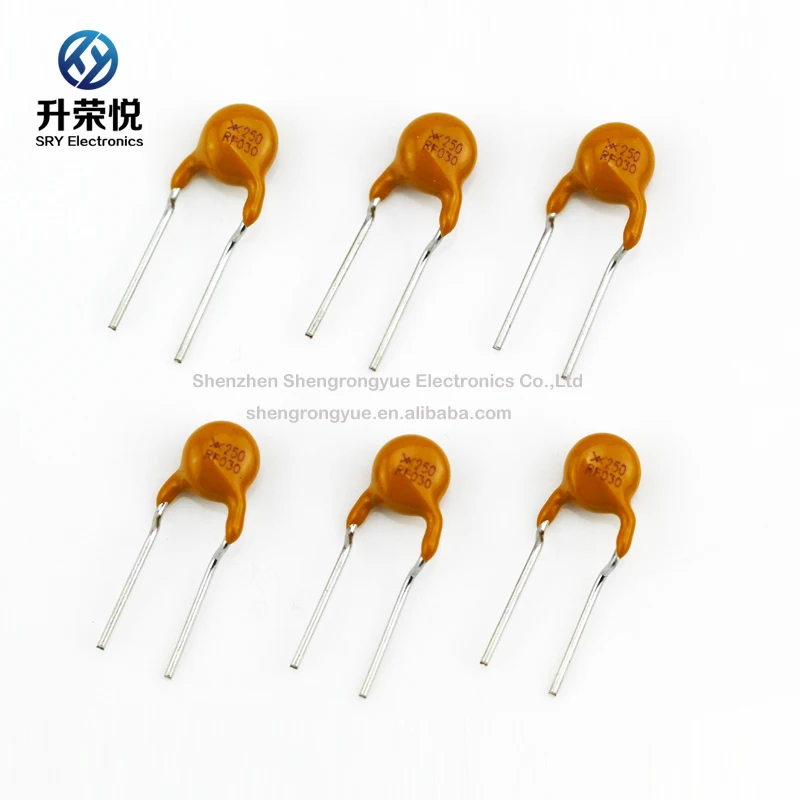 Tyco/Raychem PPTC сбрасываемый предохранитель TRF250-030 DIP Предохранитель 30mA 0.03A 250V