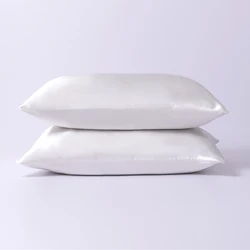 Body pillow case custom silk printed pillowcase fashion style ruffled satin envelope pillowcases