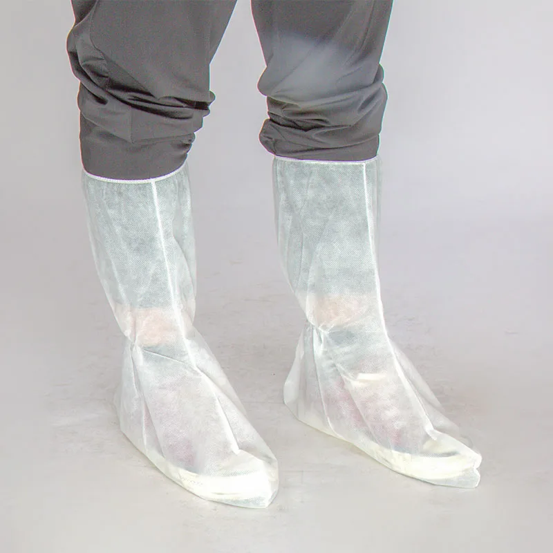 Cheap Wholesale Price Disposable Boot Cover PPE White Nonwoven Dust Proof Isolation Protective