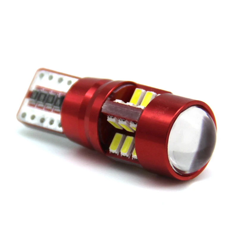Hot sale LED T10  27smd 3014 t10 canbus red pcb super brightness led car interior light
