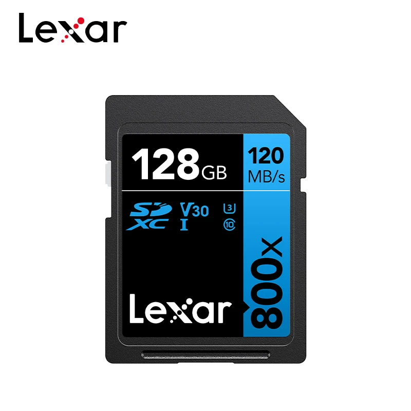 Original Lexar High-Performance 800x Sd Card 32GB 64GB 256GB 128GB memory Card for Camera Flash Card