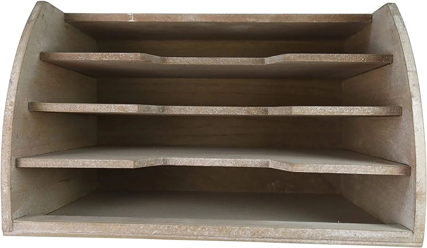 Desktop Wood  File Folder  Countertop Sorter  Desk File Paper Mail Letter Holder for Document Letter Envelope