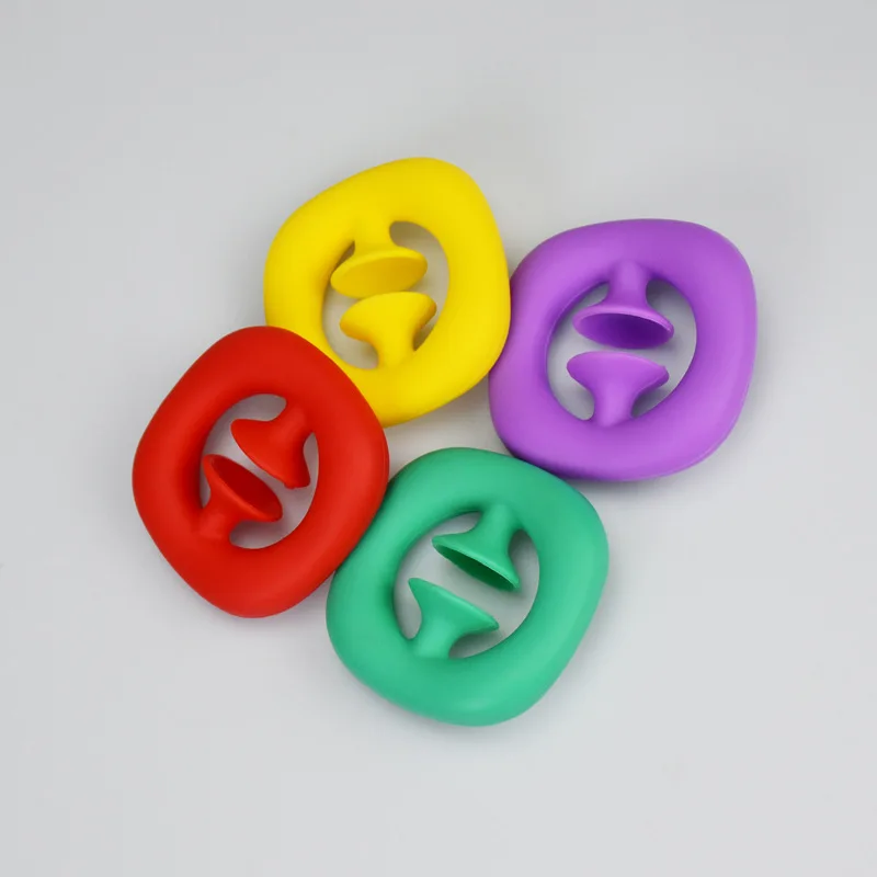 Лидер продаж 2021, захватывающее кольцо, сенсорная игрушка, снятие стресса для детей и взрослых, антистрессовый захват, силовой силиконовый пресс-захват для поезда