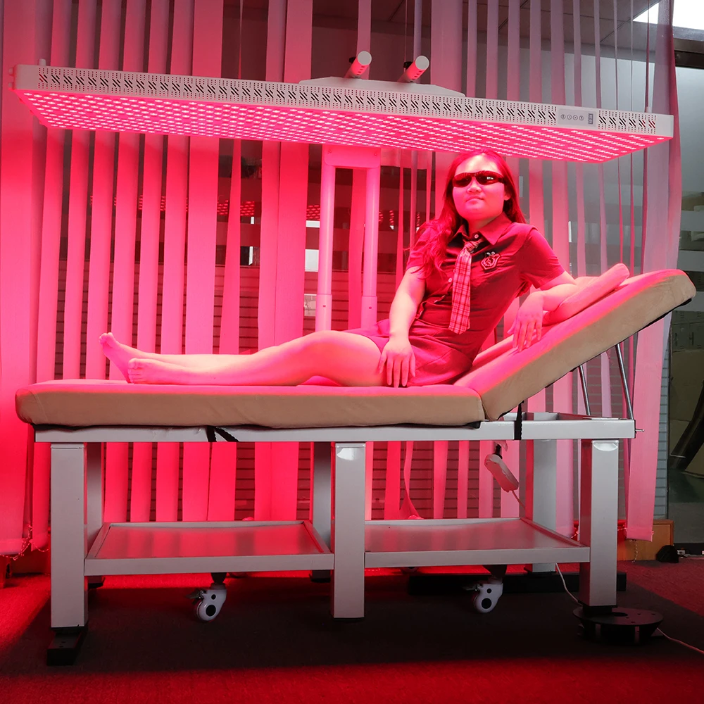 6000w  full body  red therapy light LCD controller  660nm 850nm near infrared light therapy device home use salon machine