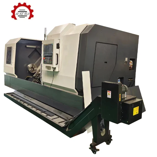 Большой поворотный центр TCK66A cnc 12 с гидравлическим патрон Y axi, токарный и фрезерный станок cnc