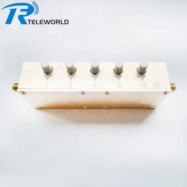 30dB 2W SMA изменяемый радиочастотный аттенюатор