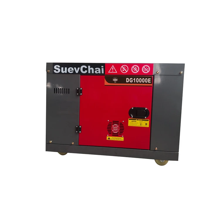 2020 new portable 8kva electric start air-cooled low noise diesel generator