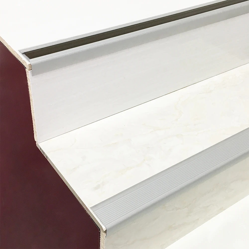 Factory Price Building Accessories Casting Non Slip Aluminum Stair Nosing