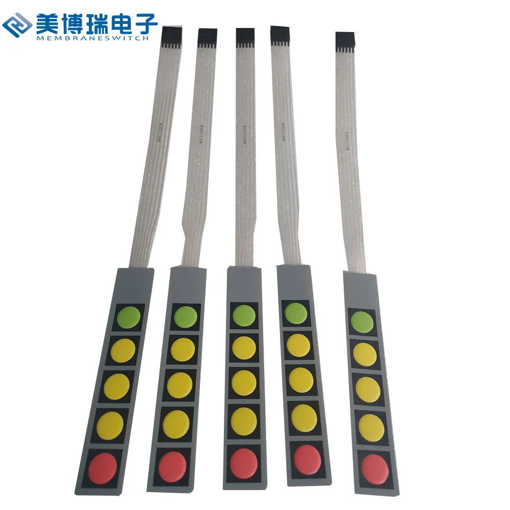 Клавиатура управления с тонкой матрицей 1/2/3/4/3*4/4*4 MCU Расширенная мембранная