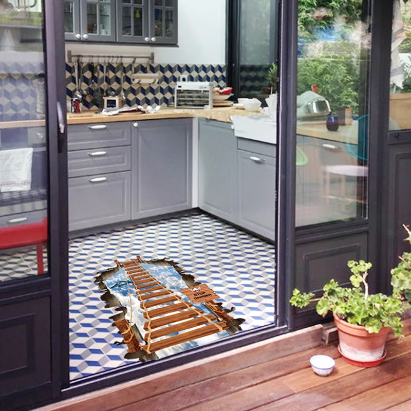 New Large Cosmic Space Star Bridge 3d Wall Sticker Home Decoration