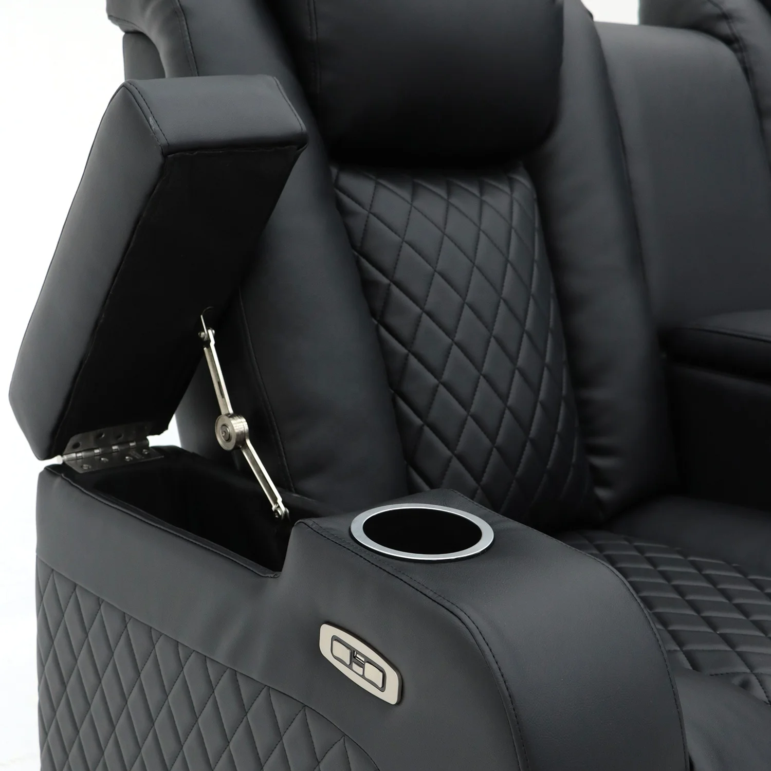 Geeksofa Modern Manual Electric Luxury VIP Sectional RV Recliner Sofa Set For Car Seat