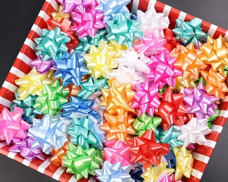 
Top sale super quality for christmas gift packaging star bow 