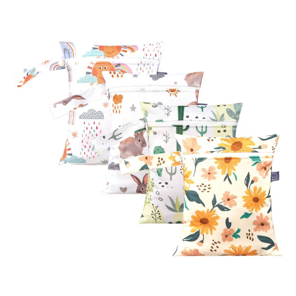 Happyflute Washable fashion tote bag multifunctional snack storage bag