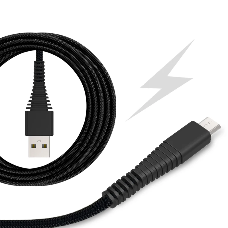 angled braided angle flat 5v 25 cm 4m 5m 3 meters 8mm 9mm 5pin assembly data 2.4a micro usb nylon charge cable