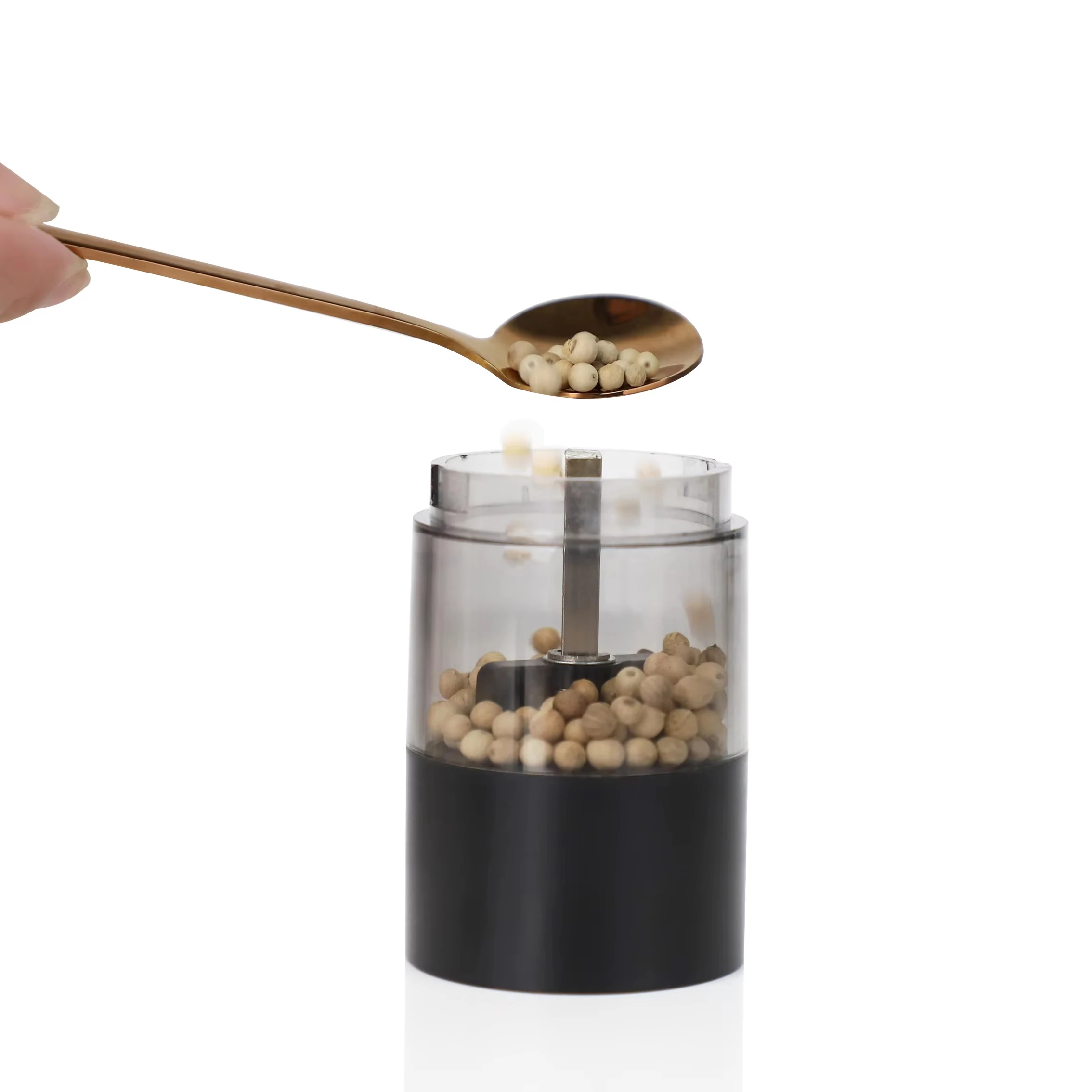 Amz Hot Selling Products 2024 Grinders Set Electric Mills USB Rechargeable Wholesale Salt And Pepper Mill