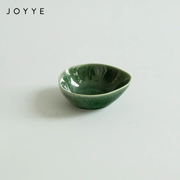 Joyye Manufacture Tableware Ceramic Sauce Dipping Bowls Reactive Organic Classical Dipping Sauce Dish