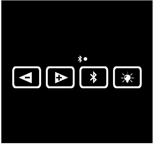 Speaker Liquid Level Switch Dimmer Infrared For Mirror 4 Key Bluetooth Touch Sensor