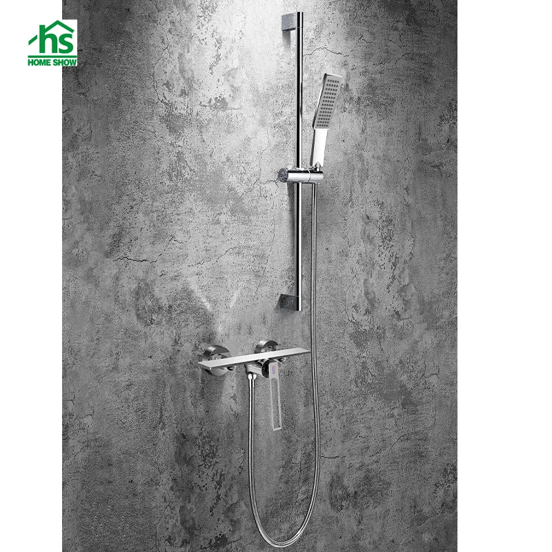 High Quality Manufacturer Customized Brass Bathroom Shower Rain Shower Set