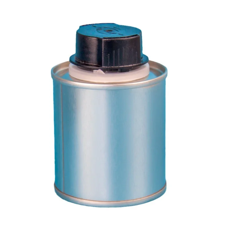 100 мл пустая металлическая Жестяная Банка и контейнер для топливных присадок для упаковки моторного масла