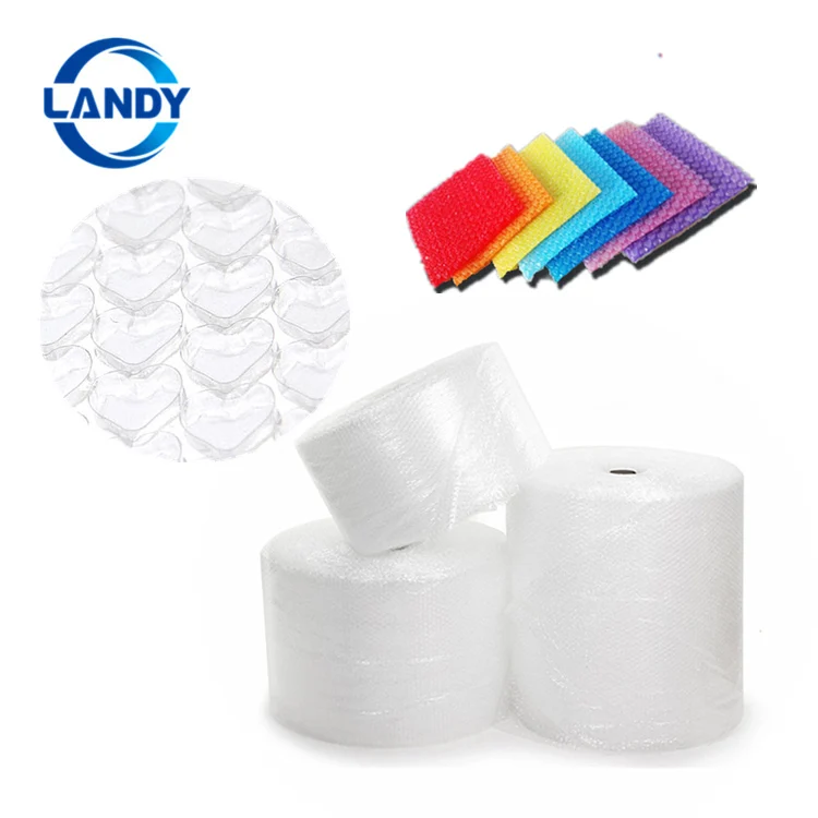 Large air bubble roll Heart shape,air bubble plastic packaging paper rolls price