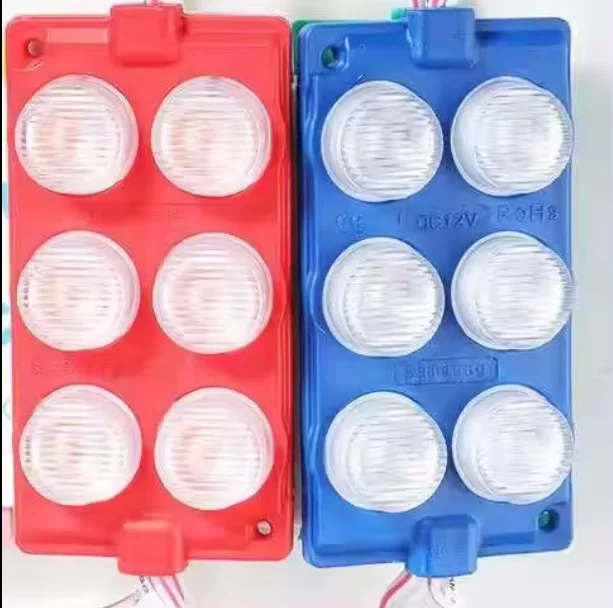 LED side light high power module injection molding 3030 side light low voltage waterproof injection molding advertising module
