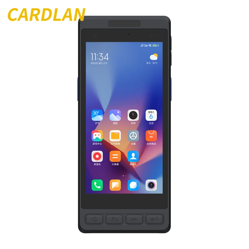 PDA Android 11 Handhold Pos система термопринтер кассовый ящик сканер штрих-кодов POS решение для розничной торговли