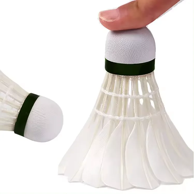 Top Quality Shuttle Cock Badminton Wholesale Super Durable Class a Goose Feather Shuttlecock For Training Professional Players