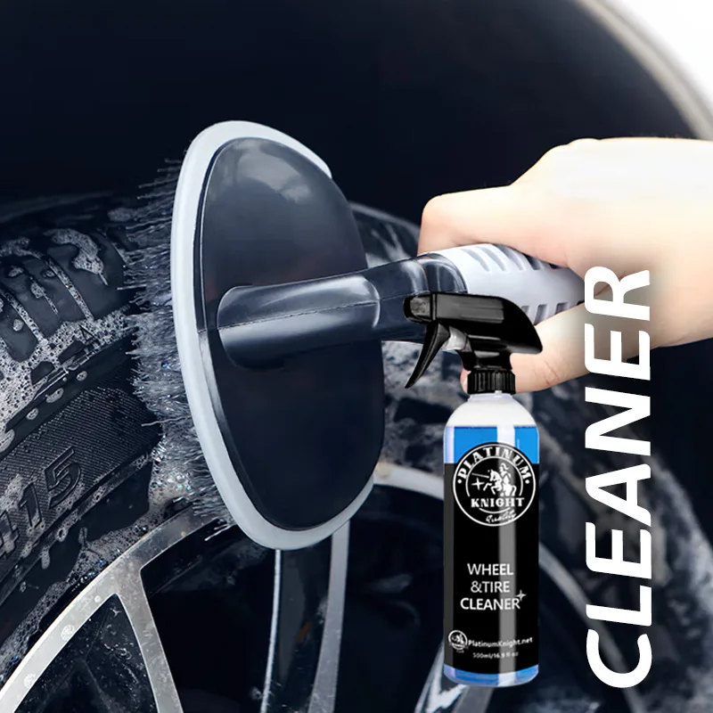 Car Tyre Foam Cleaner Spray Car Care Products 16.9oz Tire Shine Liquid Polish spray Tire Foam Cleaner