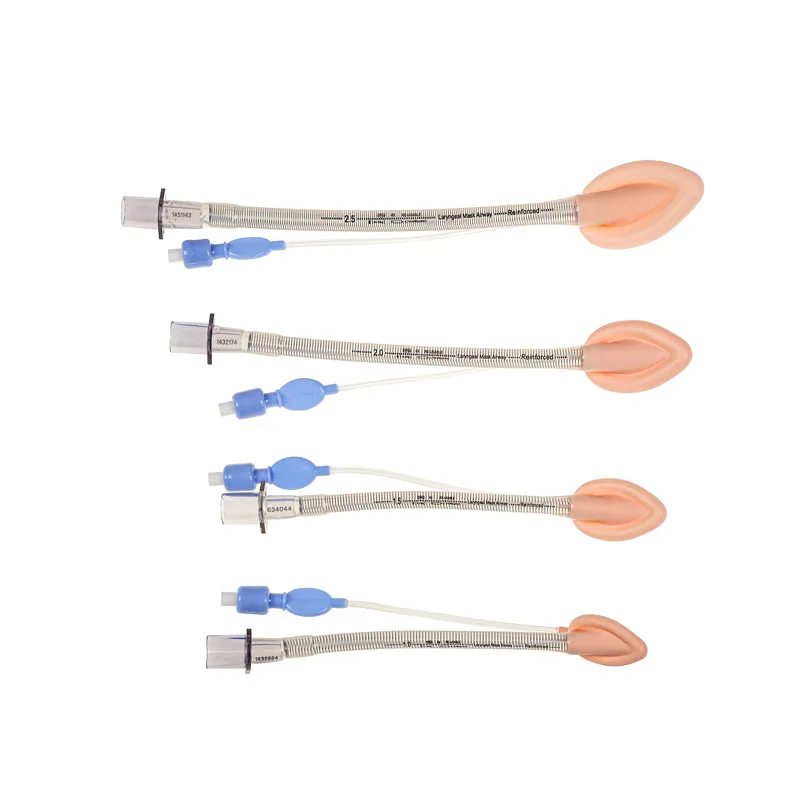 High Quality Made of imported Medical Grade Silicone Reinforced Silicone Laryngeal Mask Airway