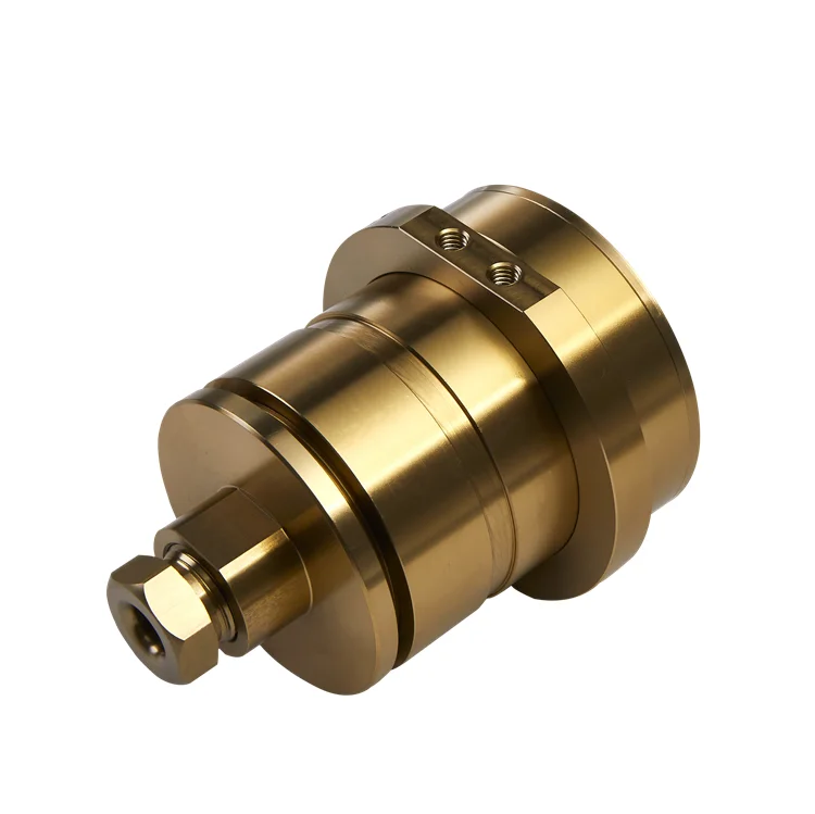 Lathe Turning Metal Stainless Steel Aluminum CNC Machining PTFE coating and hard anodization