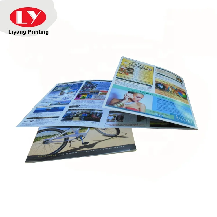 Custom Journal Photo Book Paper Brochure Booklet Coloring Leaflet Printing