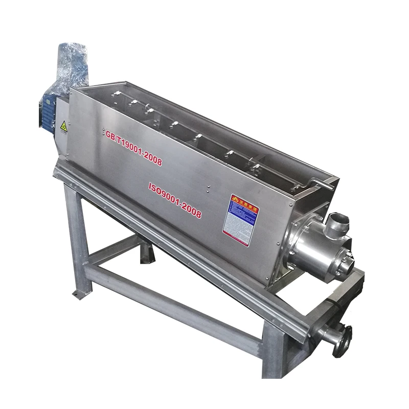 Screw Press sludge dewatering machine used in sludge treatment